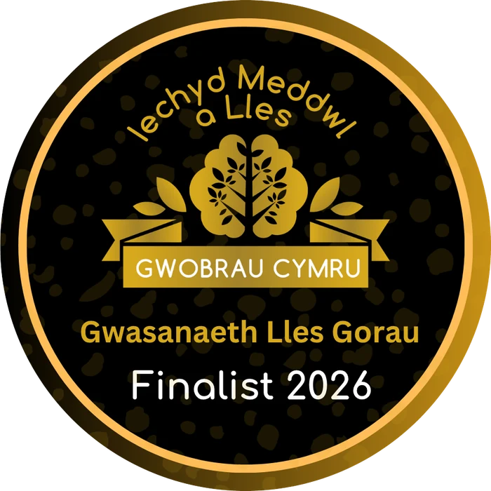 Gwobrau Iechyd Meddwl a Lles Cymru &mdash; Gwasanaeth Lles Gorau, Finalist 2026